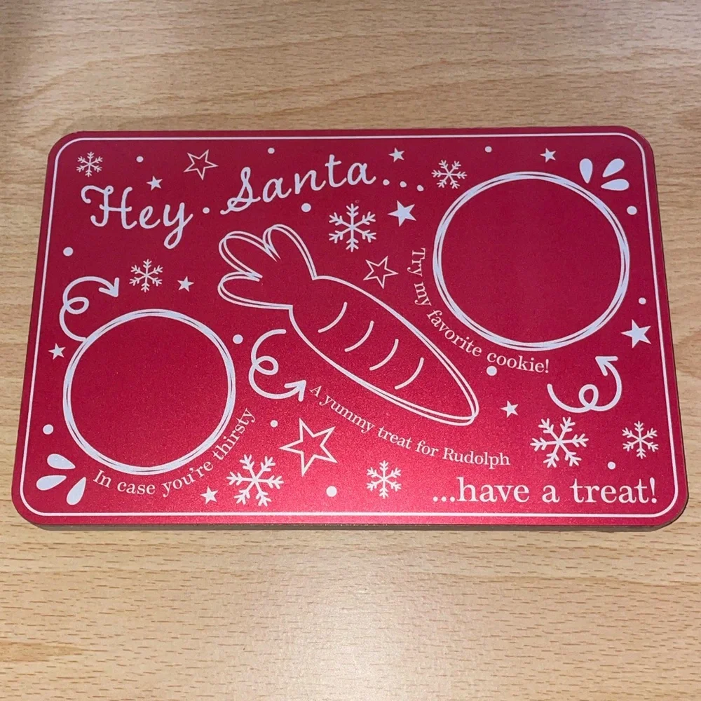 Target Santa Cookie Tray & Reindeer Evidence Bag